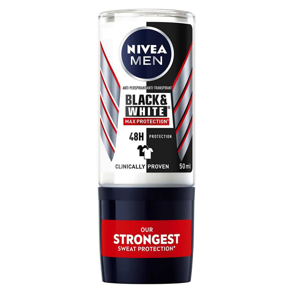 NIVEA Men Black & White Max Protection Roll-On 50ml