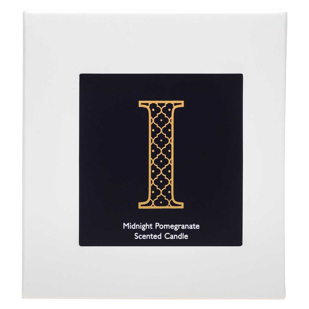 Landon Tyler Alphabet Candle - Letter I - Midnight Pomegranate 140g