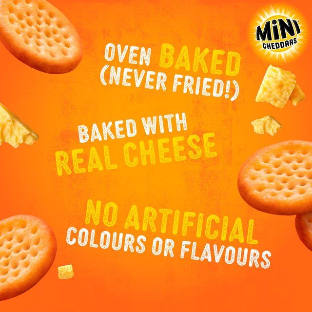 Jacob's Mini Cheddars Original Cheese Snacks    12 per pack