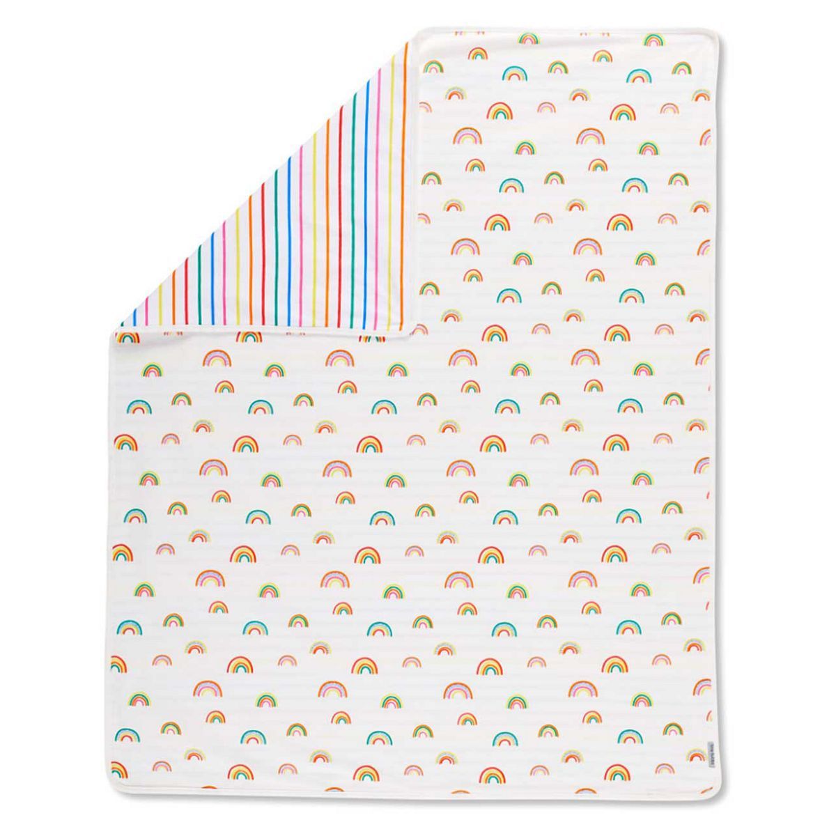 Ickle Bubba Reversible Blanket Rainbow Dreams