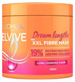 LOreal Paris Elvive Dream Lengths XXL Fibre Mask for Long Damaged Hair 400ml
