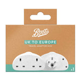 Boots Travel Adaptor Duo UK to Europe