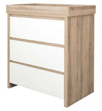 Tutti Bambini Modena Changing Unit - WhiteOak