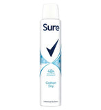 Sure Women Antiperspirant Aerosol Cotton Dry 200 ml