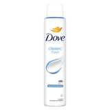 Dove Classic with ¼ moisturising cream Anti-perspirant Deodorant Spray for 48 hours of protection 200ml
