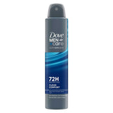 Dove Men+Care Advanced Clean Comfort 72hr Anti-Perspirant Deodorant with Triple Action Sweat & Odour Protection Technology 200ml