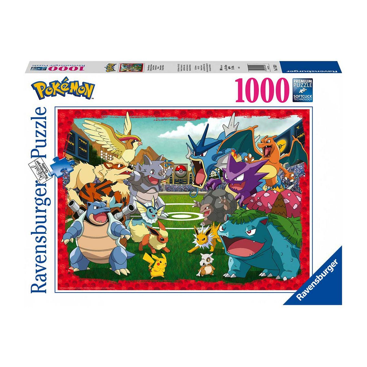 Ravensburger Pokemon Showdown 1000 Piece Jigsaw GOODS Boots   