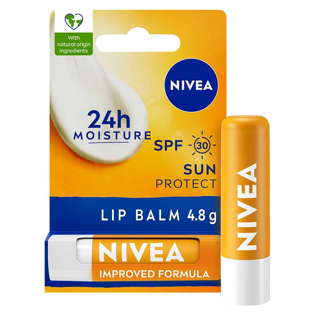 NIVEA SUN Lip Balm with SPF 30, 4.8g GOODS Boots   