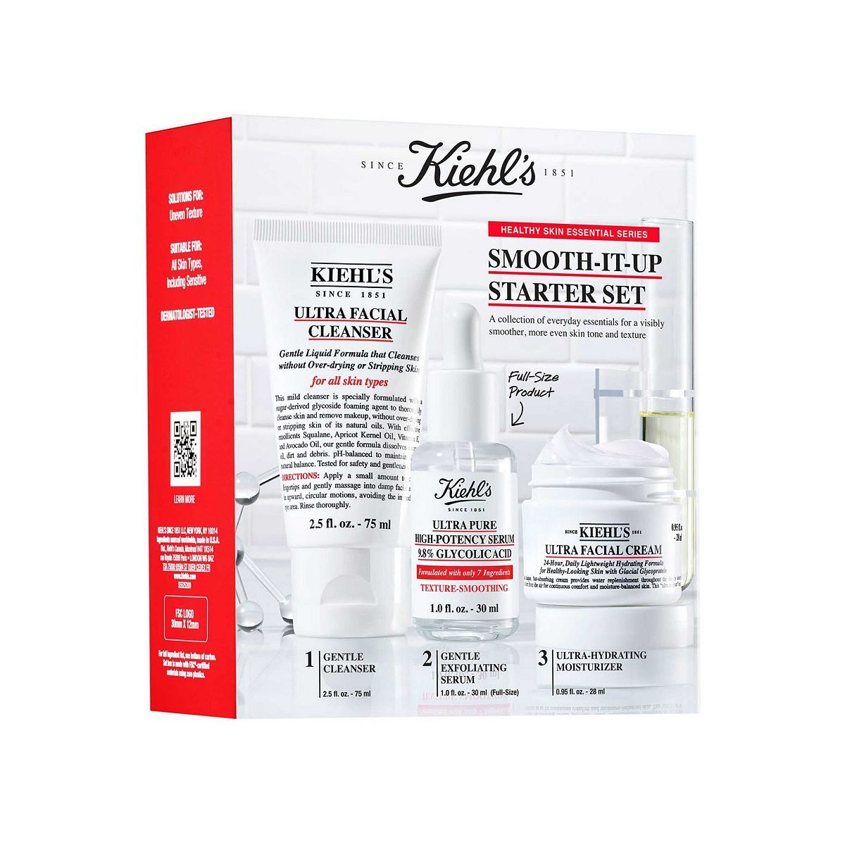 Kiehl's Smooth It Up Starter Set GOODS Boots   