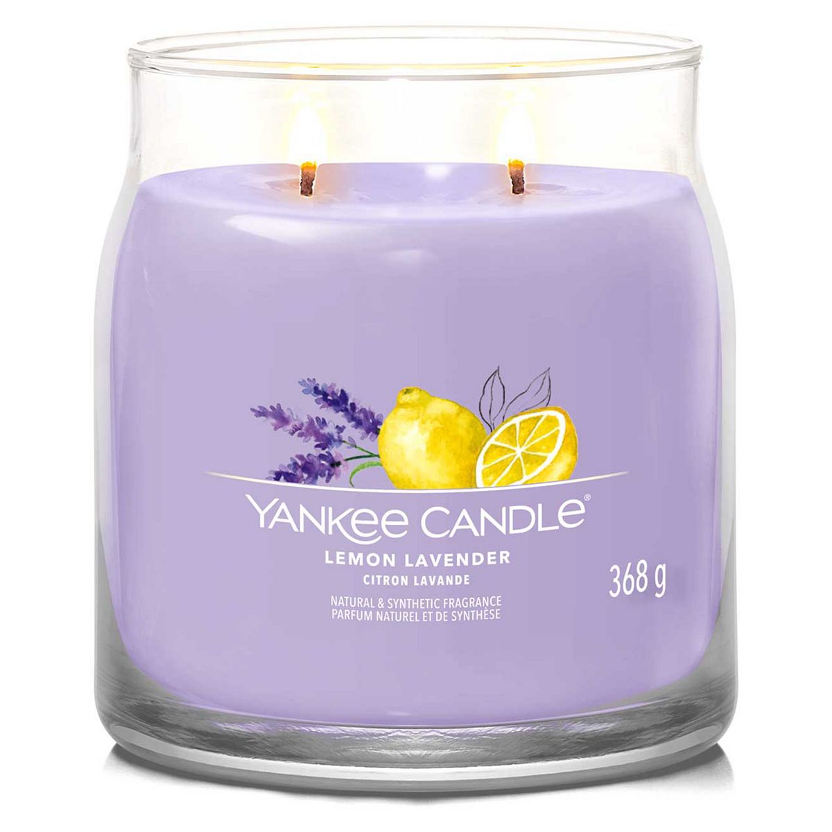 Yankee Candle Signature Medium Jar Lemon Lavender GOODS Boots   