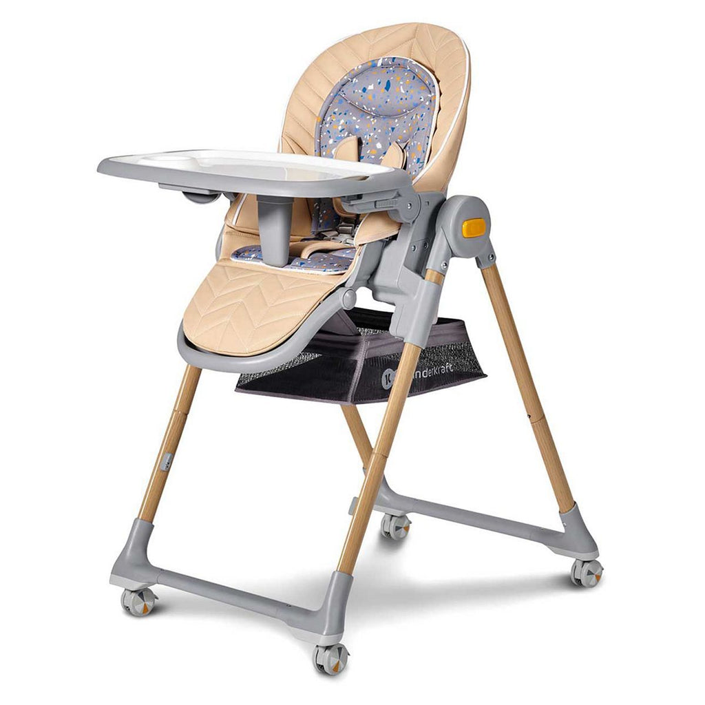 Kinderkraft Lastree 2 In 1 High Chair - Beige