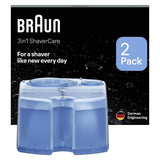 Braun 3in1 ShaverCare SmartCare Center Refill Cartridges, Hygienic Cleaning, 2 Pack