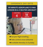 Activity Superstore 60 Minute Aeroplane Flying Lesson in a 2 Seater Aircraft