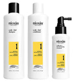 Nioxin Scalp  Hair Thickening System 1 for Natural Hair with Light Thinning Loyalty Kit