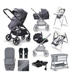 Miniuno Tourago Travel System Complete Bundle - Anthracite