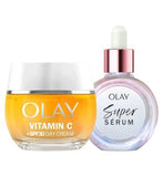 Olay Super Serum 30ml  Olay Vitamin C Anti-Dark Spot SPF30 Day Cream 50ml Bundle