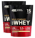 Optimum Nutrition Gold Standard 100 Whey Vanilla Ice Cream 2 x 450g