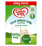 Cow  Gate First Infant Milk From Birth Bag In Box 600g