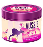 Aussie Bouncy Curls Butter Hair Mask 500ml to Detangle and Moisturise Wavy Curly Hair