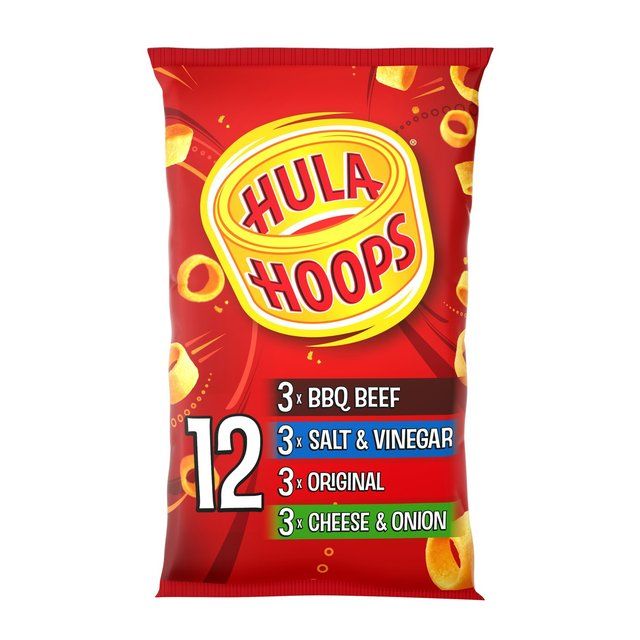 Hula Hoops Variety Multipack Crisps   12 per pack