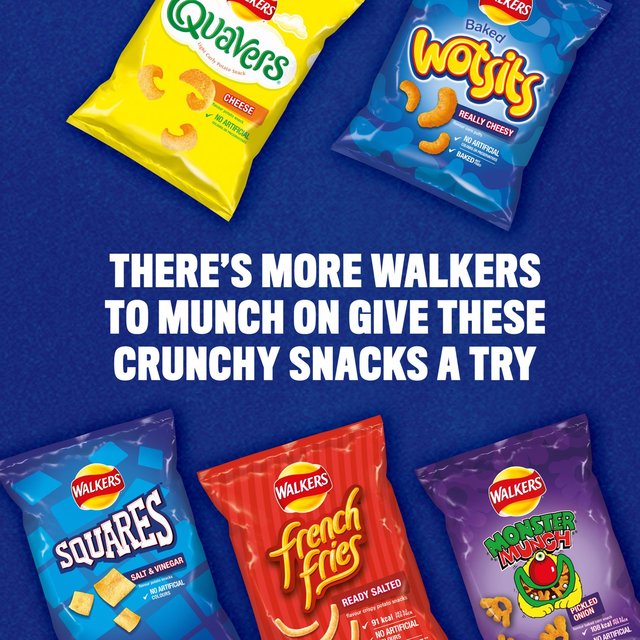 Walkers Wotsits Really Cheesy Multipack Snacks   6 per pack GOODS M&S   