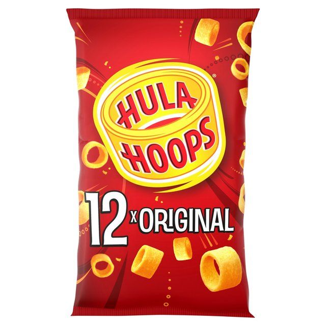 Hula Hoops Original Multipack Crisps   12 per pack