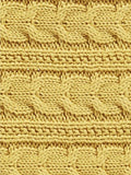 John Lewis Kids' Cable Knit Sherpa Fleece Throw, 150 x 100cm