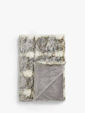 John Lewis Faux Fur Throw, Reindeer