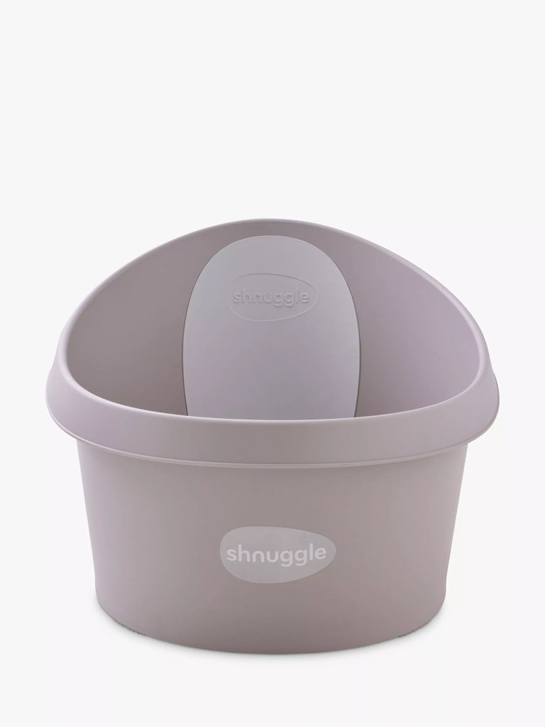 Shnuggle Toddler Bath With Plug, Taupe