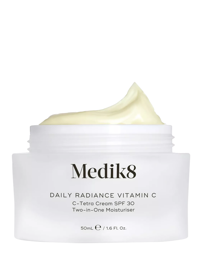 Medik8 Daily Radiance Vitamin C C-Tetra Cream SPF 30 Two-in-One Moisturiser, 50ml