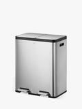 EKO Ecocasa 2 Section Recycling Pedal Bin, 2x 30L