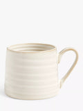 John Lewis Barista Americano Coffee Mug, 337ml, White - McGrocer