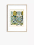 John Lewis V&A CFA Voysey 'The Owl' Framed Print, 50 x 40cm