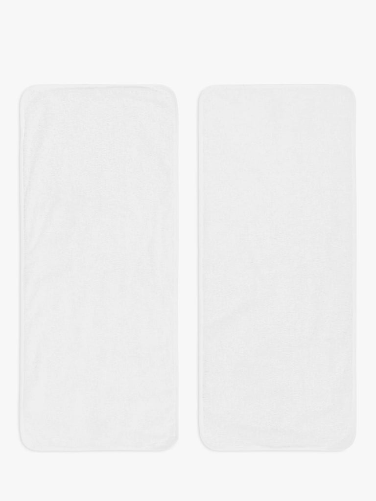 John Lewis ANYDAY Baby Changing Mat Liners, Pack of 2, White