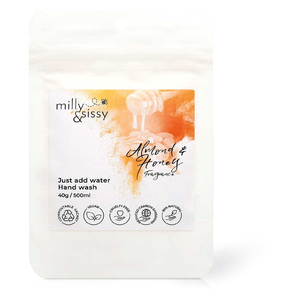 Milly&sissy zero waste Hand Wash almond & honey 40g