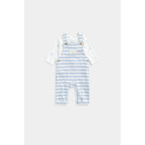 Mothercare My First Blue Dungarees and Bodysuit Set GOODS Boots   