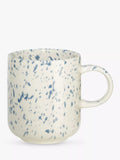 John Lewis Hand Painted Speckled Stoneware Mug, 300ml