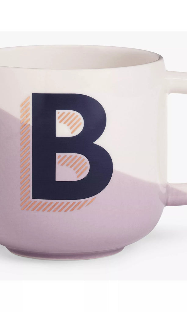 John Lewis Alphabet Fine China Mug