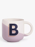 John Lewis Alphabet Fine China Mug