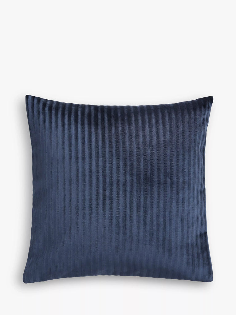 John Lewis Velvet Stripe Cushion