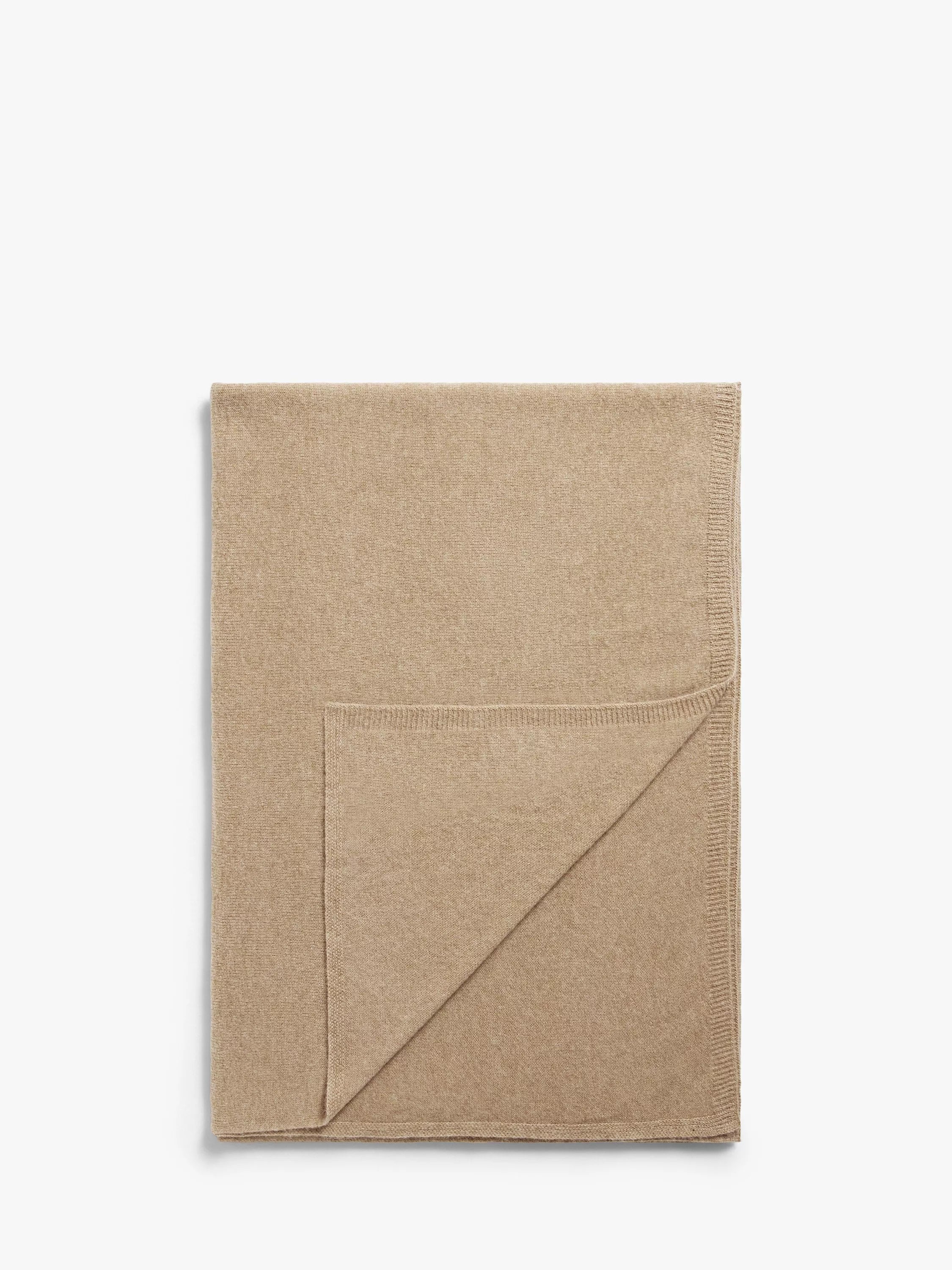 John Lewis The Ultimate Collection Cashmere Throw - McGrocer