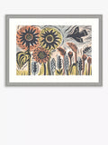 John Lewis Kate Millbank 'Summer Garden' Framed Print & Mount, 55 x 75cm, Multi