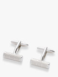 Bar Cufflinks Silver