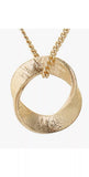 Tutti & Co Cypress Double Layer Pendant Necklace