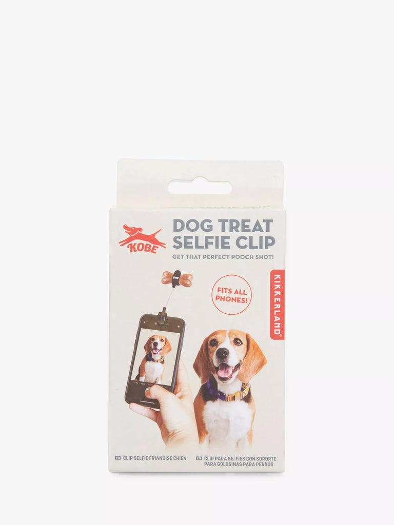 Kikkerland Kobe Dog Treat Selfie Clip