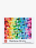 Chronicle Books LEGO Rainbow Bricks Jigsaw Puzzle, 1000 Pieces