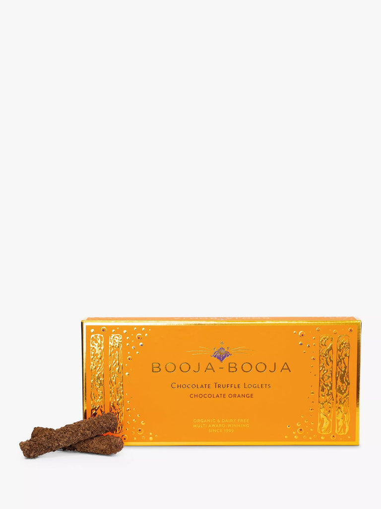 Booja-Booja Chocolate Orange Truffle Log, 115g