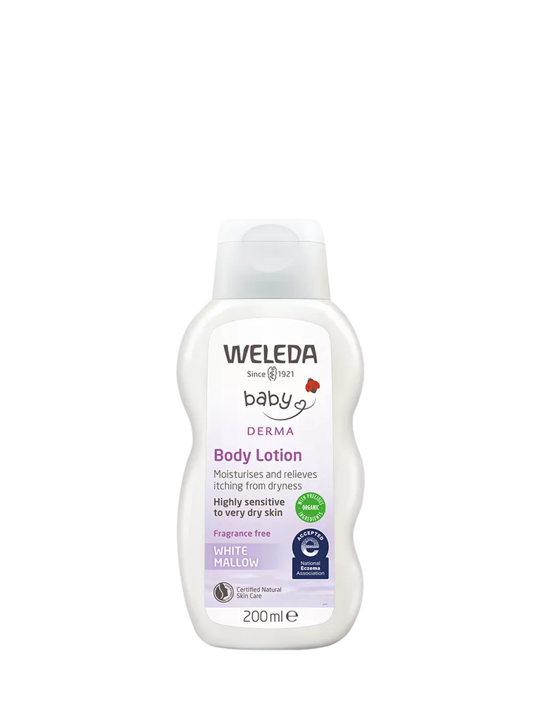 Weleda Baby White Mallow Body Lotion, 200ml