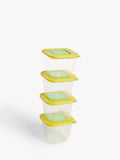 John Lewis ANYDAY Freezer Pots, Pack of 4, 100ml