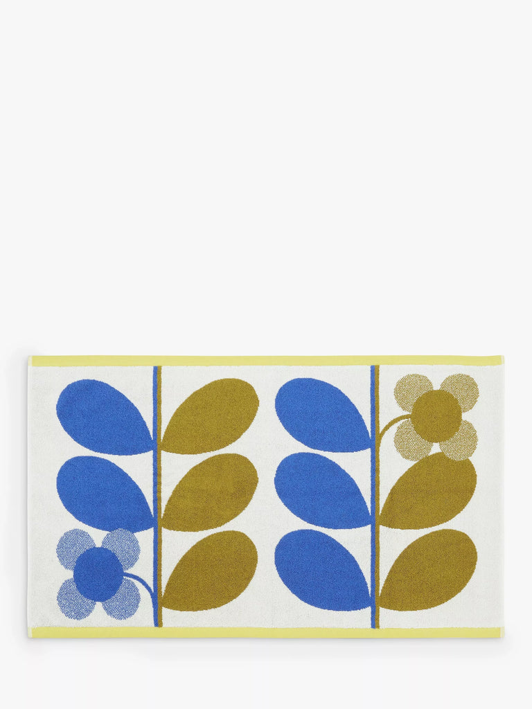 Orla Kiely Stem Bloom Duo Bath Mat, Multi